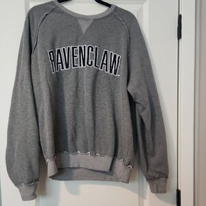 Ravenclaw Gray Women's Crew Neck Sweater